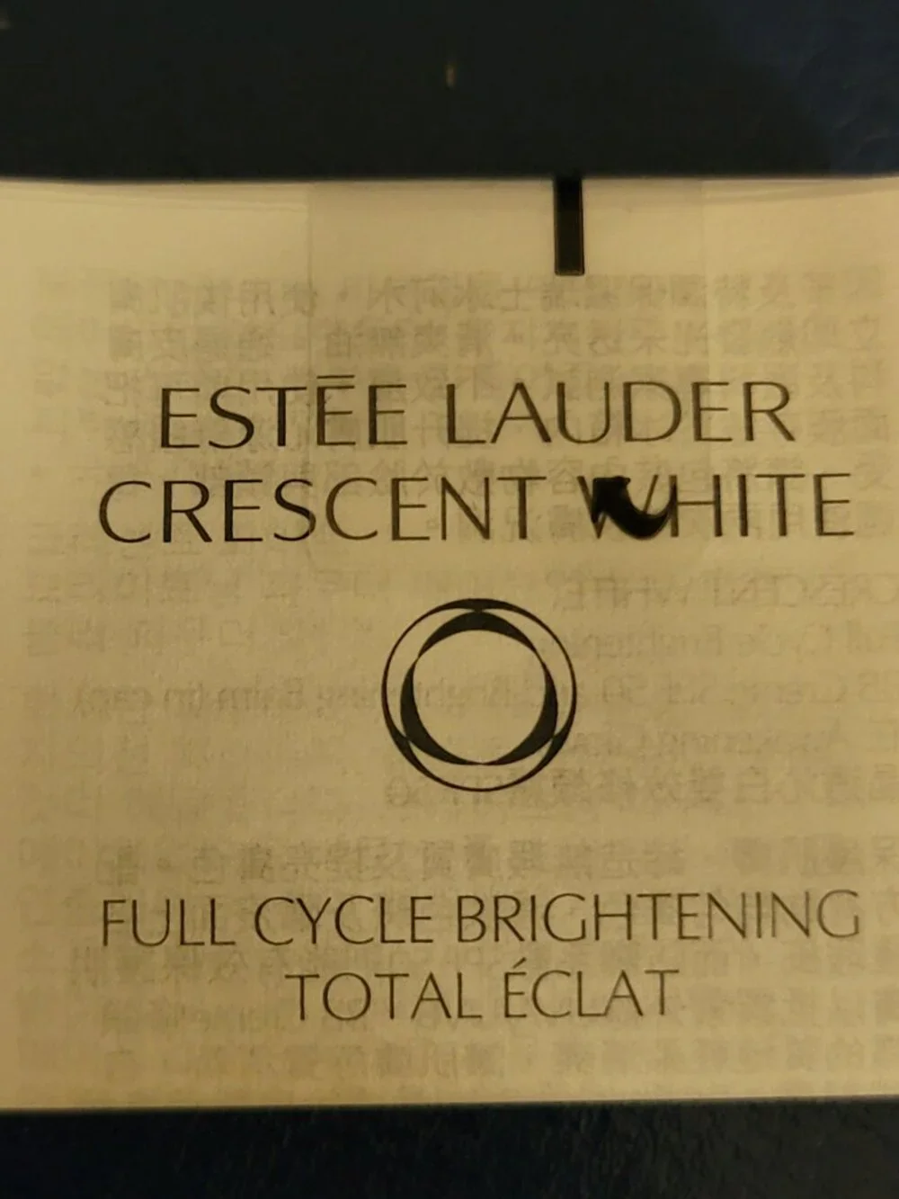 ESTEE LAUDER CRESCENT WHITE Full Cycle Brightening Cooling Sorbet Pack 8 Pods